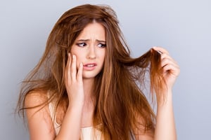 Damaged hair image 